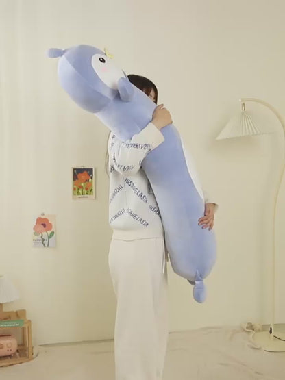 Long Snuggly Fish Axolotl Penguin Plushie Collection 2024