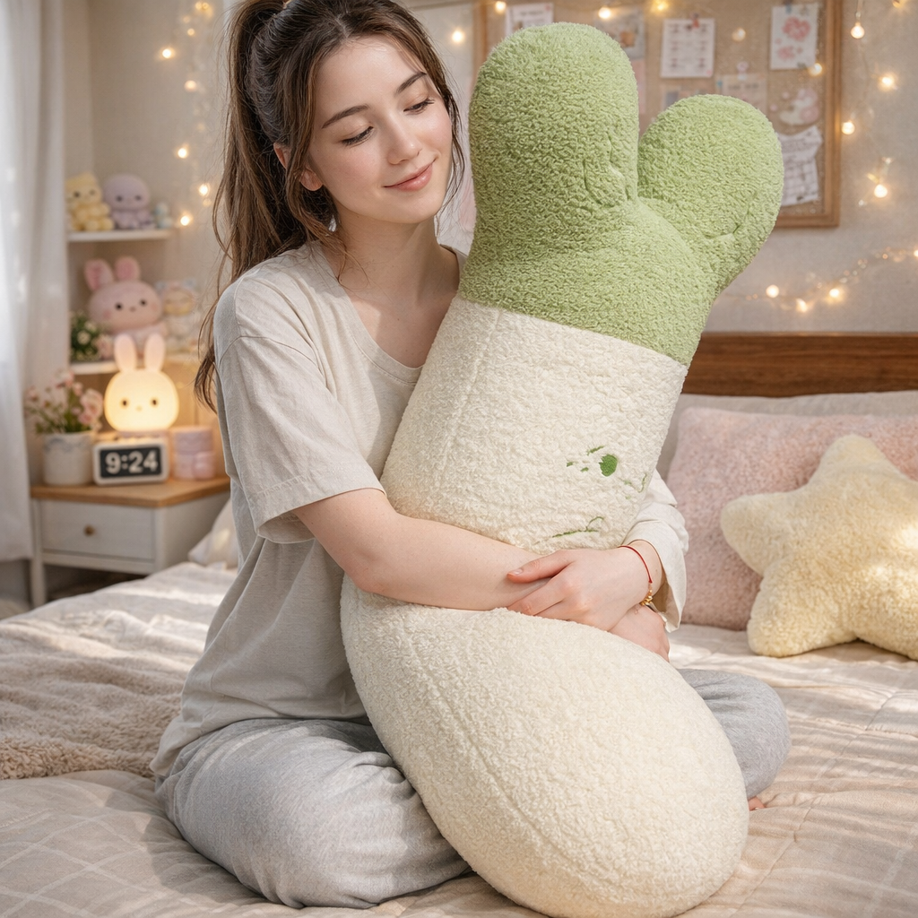 Long Snuggly Giant Vegetable Plushies