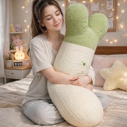 Long Snuggly Giant Vegetable Plushies