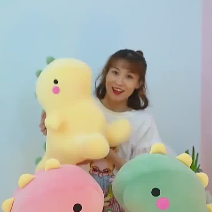 Taco, Taki & Tabi The Dino Family Plushies