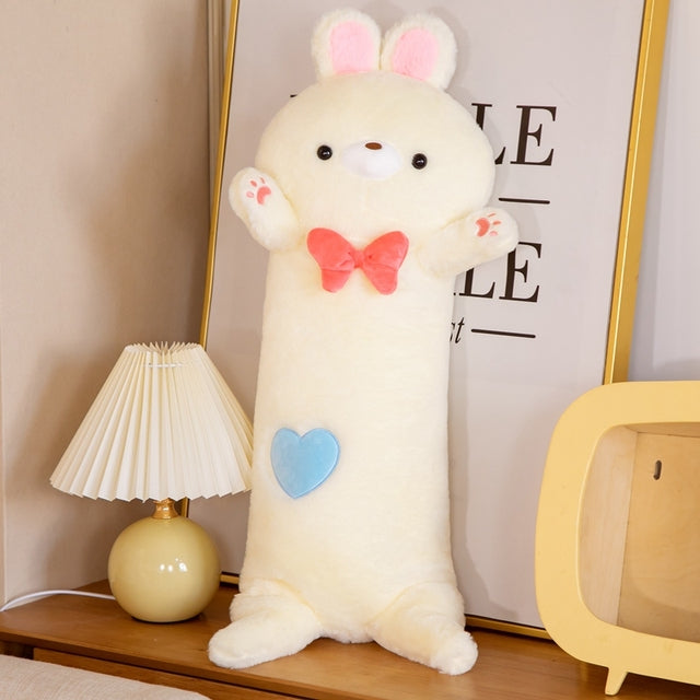 80cm Fluffy Long Otter Bunny Stuffed Plushies - Kawaiies - Adorable - Cute - Plushies - Plush - Kawaii