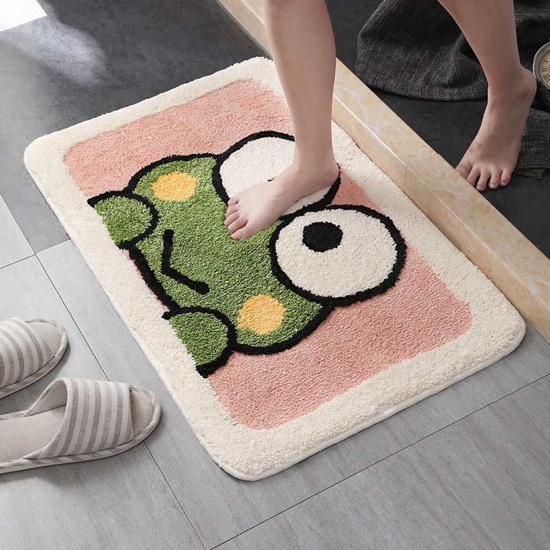 Adorable Animals Rectangle Non-Slip Fluffy Bath Mats Collection – Kawaiies