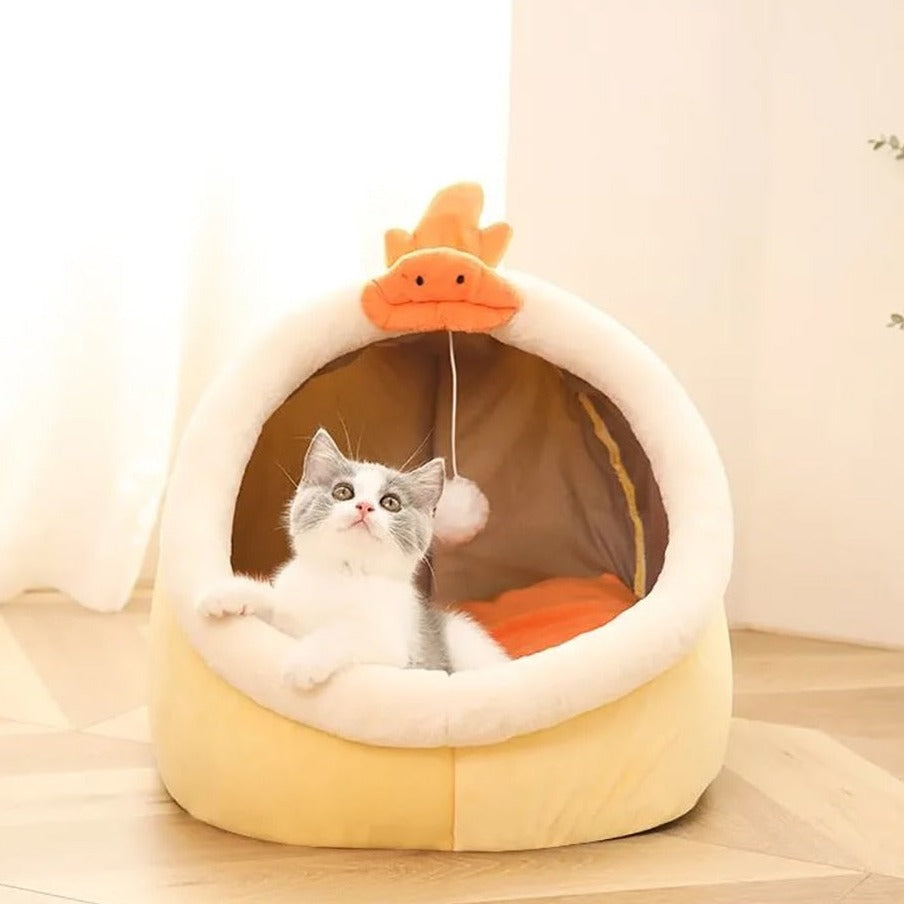 Adorable Cat Dog Pet Beds Hideout Caves - Kawaiies - Adorable - Cute - Plushies - Plush - Kawaii