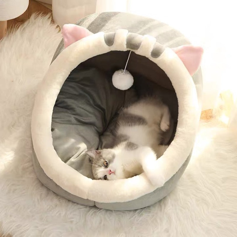 Adorable Cat Dog Pet Beds Hideout Caves - Kawaiies - Adorable - Cute - Plushies - Plush - Kawaii