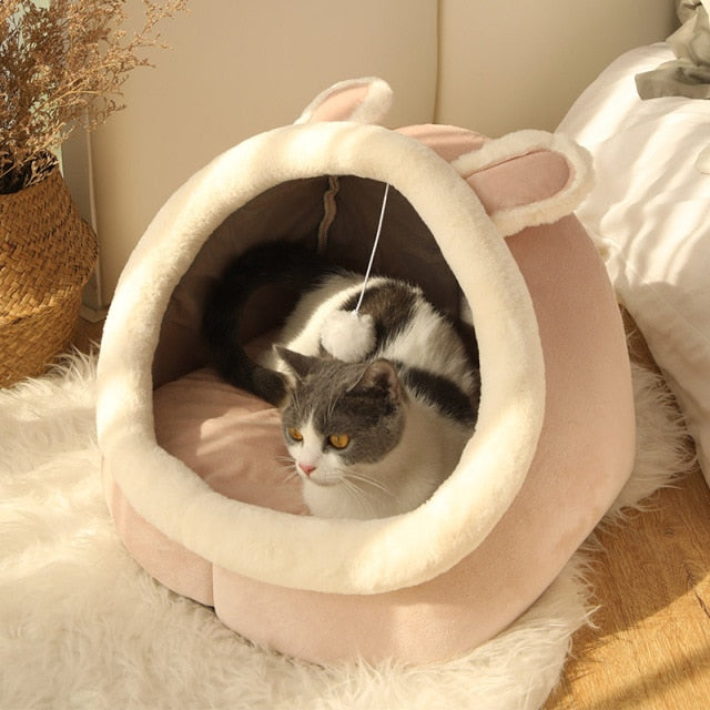 Adorable Cat Dog Pet Beds Hideout Caves - Kawaiies - Adorable - Cute - Plushies - Plush - Kawaii