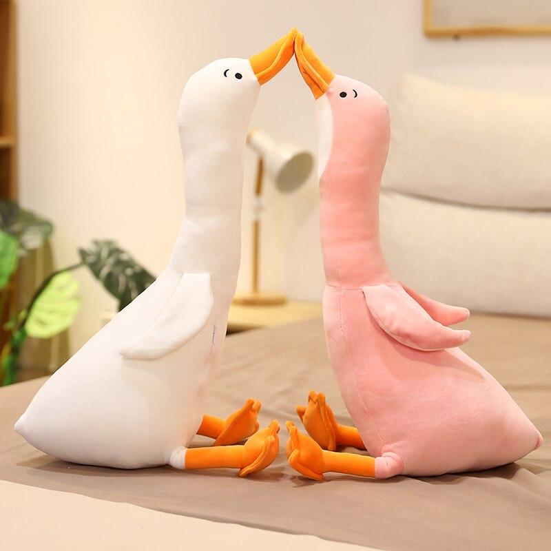 Sora the Adorable Swan Plushie - Kawaiies - Adorable - Cute - Plushies - Plush - Kawaii