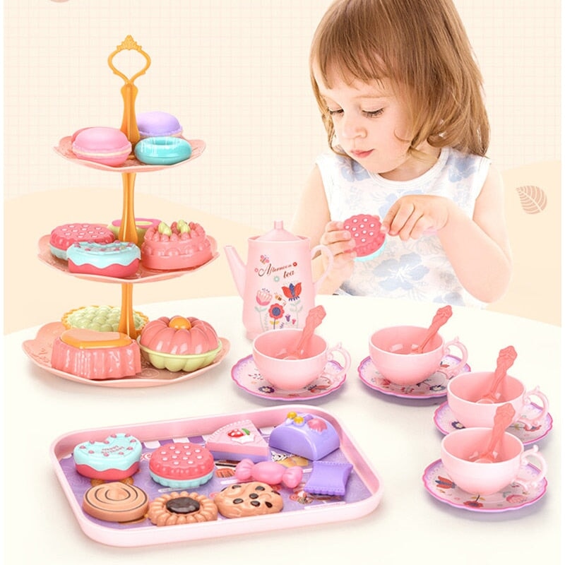 Afternoon Tea Cake Set Children's Toys - Kawaiies - Adorable - Cute - Plushies - Plush - Kawaii