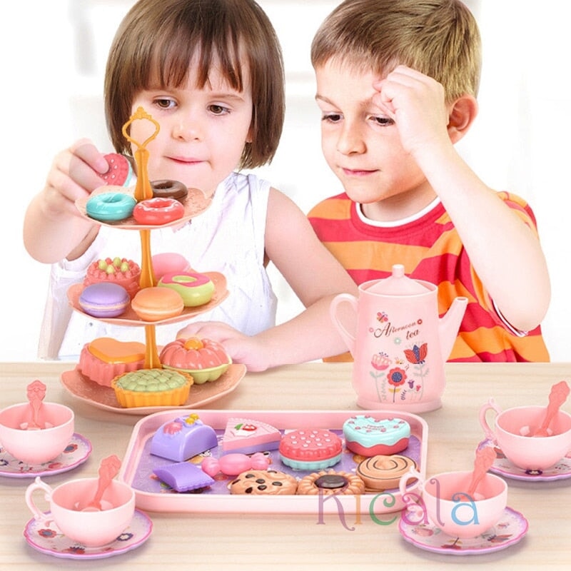 Afternoon Tea Cake Set Children's Toys - Kawaiies - Adorable - Cute - Plushies - Plush - Kawaii
