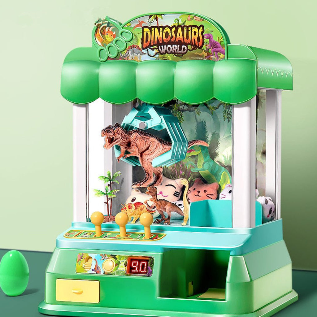 Ancient Dinosaur Mini Green Claw Machine - Kawaiies - Adorable - Cute - Plushies - Plush - Kawaii
