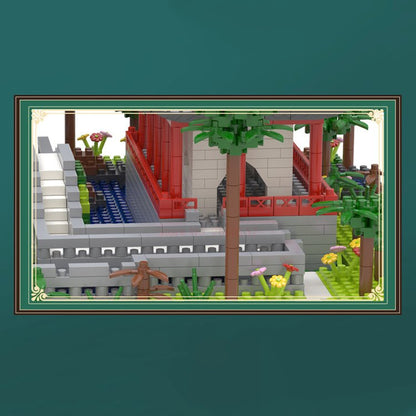 Ancient Dynasty Kingdom with Shrines Nano Building Set Collection - Kawaiies - Adorable - Cute - Plushies - Plush - Kawaii