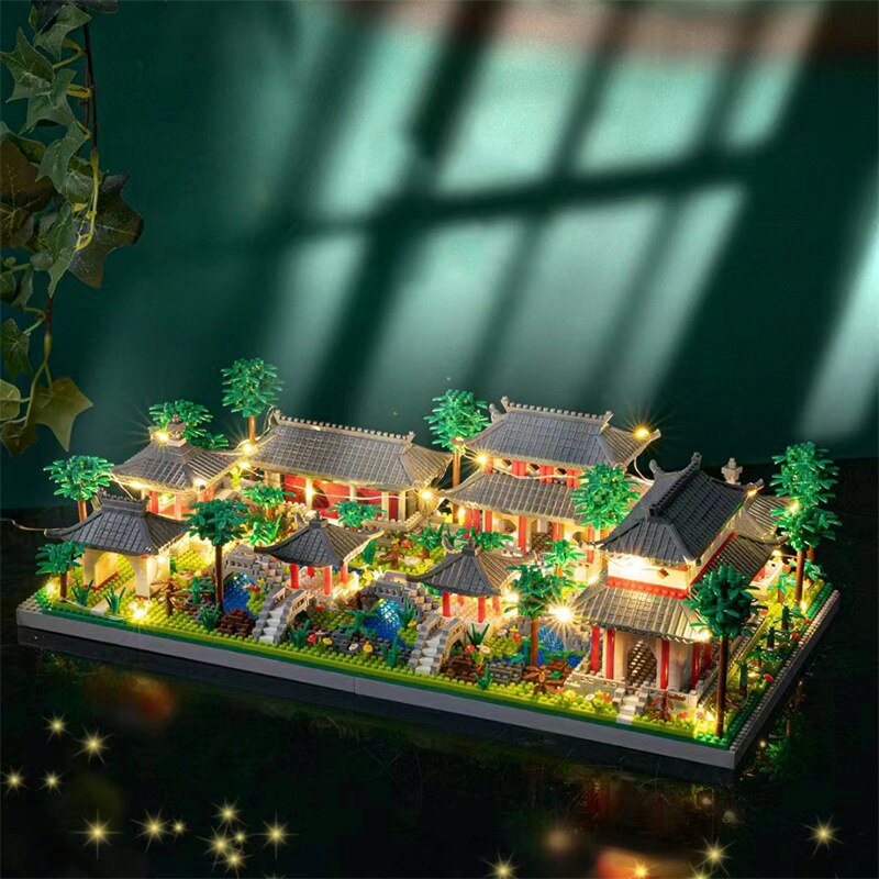 Ancient Dynasty Kingdom with Shrines Nano Building Set Collection - Kawaiies - Adorable - Cute - Plushies - Plush - Kawaii