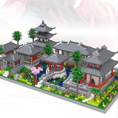 Ancient Dynasty Kingdom with Shrines Nano Building Set Collection - Kawaiies - Adorable - Cute - Plushies - Plush - Kawaii