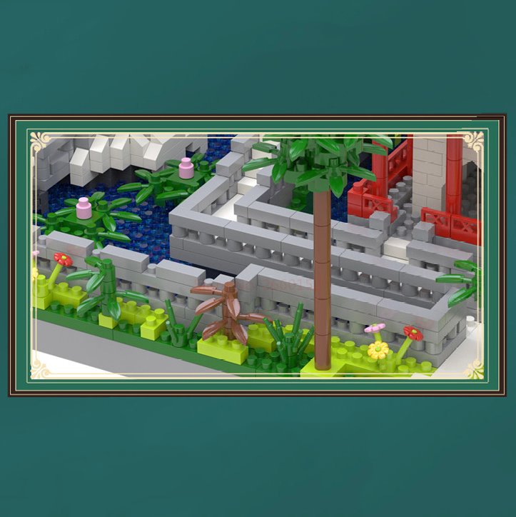 Ancient Dynasty Kingdom with Shrines Nano Building Set Collection - Kawaiies - Adorable - Cute - Plushies - Plush - Kawaii