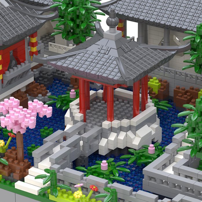 Ancient Dynasty Kingdom with Shrines Nano Building Set Collection - Kawaiies - Adorable - Cute - Plushies - Plush - Kawaii