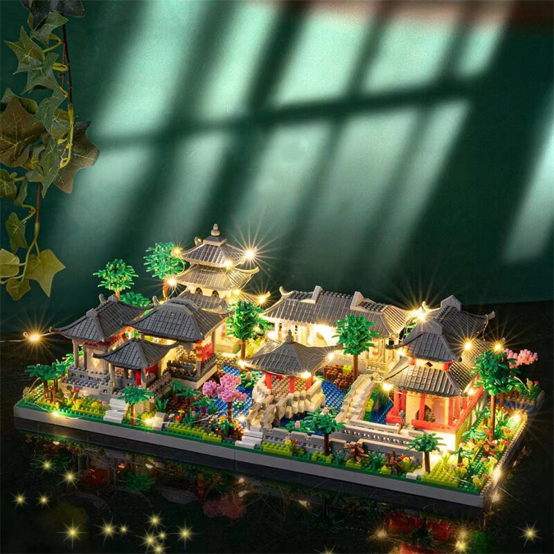 Ancient Dynasty Kingdom with Shrines Nano Building Set Collection - Kawaiies - Adorable - Cute - Plushies - Plush - Kawaii