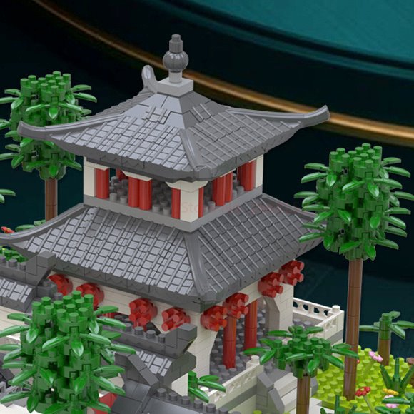 Ancient Dynasty Kingdom with Shrines Nano Building Set Collection - Kawaiies - Adorable - Cute - Plushies - Plush - Kawaii