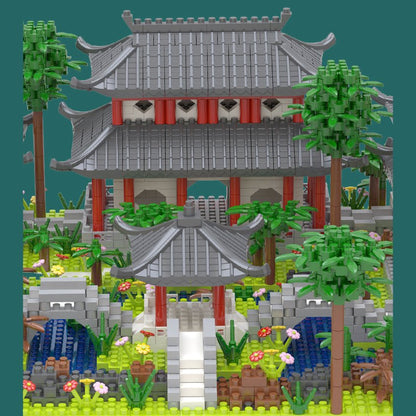 Ancient Dynasty Kingdom with Shrines Nano Building Set Collection - Kawaiies - Adorable - Cute - Plushies - Plush - Kawaii