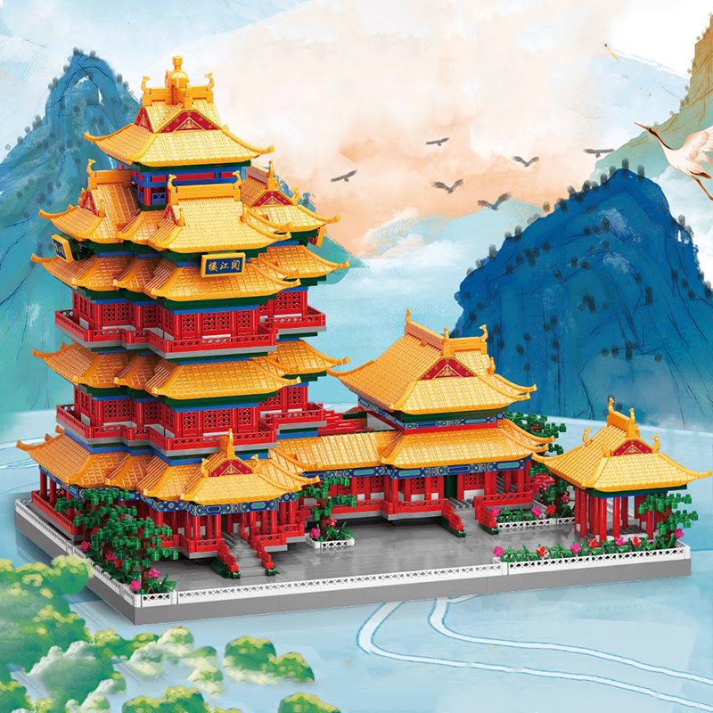Ancient Pagoda Dynasty Kingdom Nano Building Set | NEW - Kawaiies - Adorable - Cute - Plushies - Plush - Kawaii