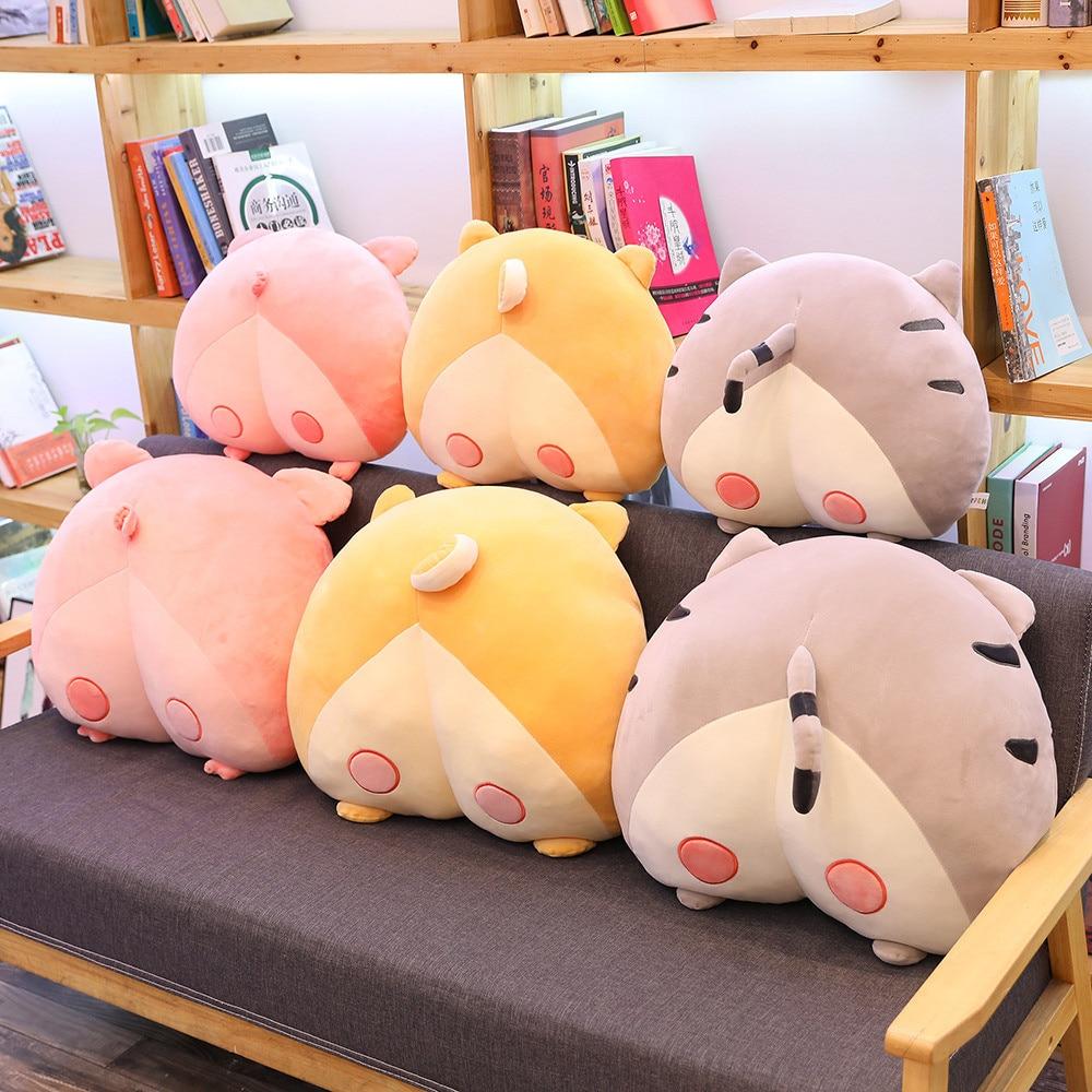 Animal Butt Pillow - Kawaiies - Adorable - Cute - Plushies - Plush - Kawaii