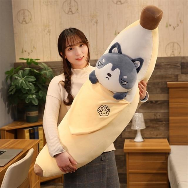 Animals Hiding in Banana Plushies - Kawaiies - Adorable - Cute - Plushies - Plush - Kawaii