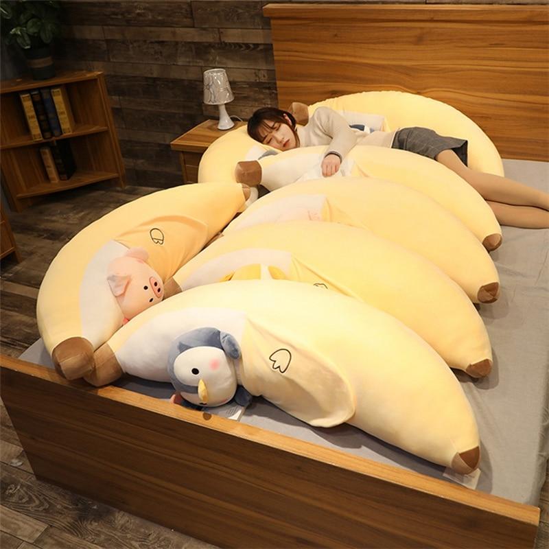 Animals Hiding in Banana Plushies - Kawaiies - Adorable - Cute - Plushies - Plush - Kawaii