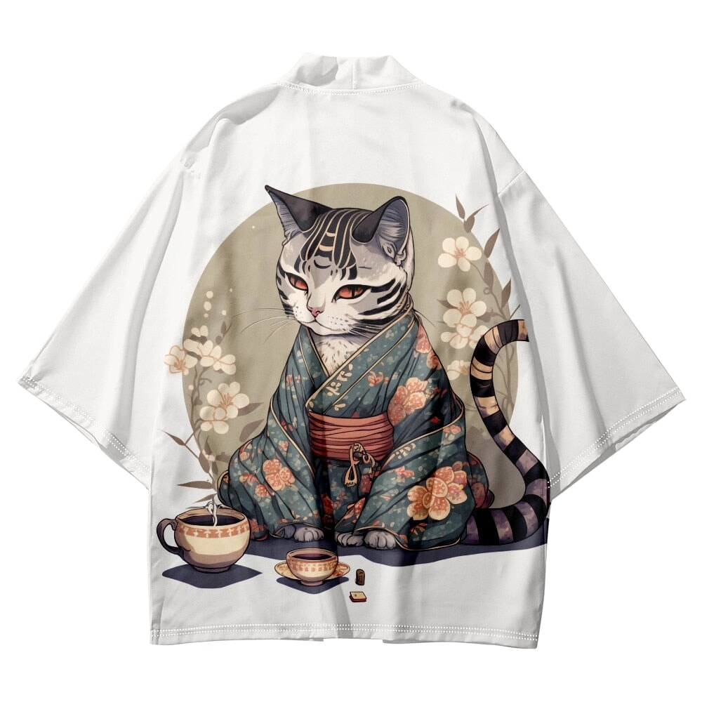 kawaiies-softtoys-plushies-kawaii-plush-Anime Cat in Kimono Unisex Kimono Collection Apparel 