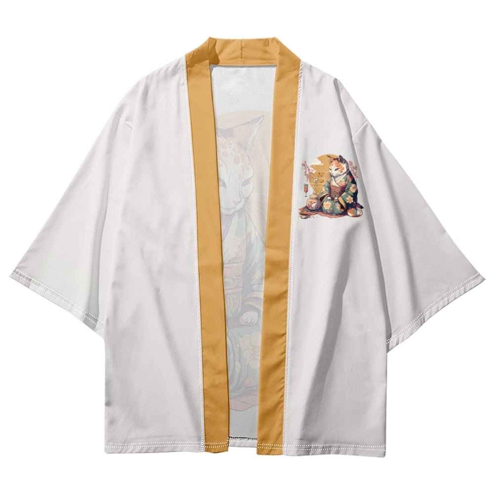 kawaiies-softtoys-plushies-kawaii-plush-Anime Cat in Kimono Unisex Kimono Collection Apparel 