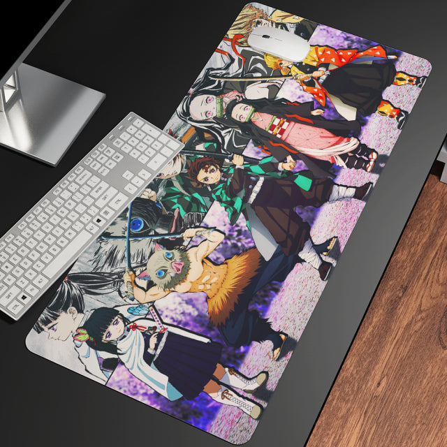 Anime Demon Slayer High Quality Large Mouse Pad - Kawaiies - Adorable - Cute - Plushies - Plush - Kawaii