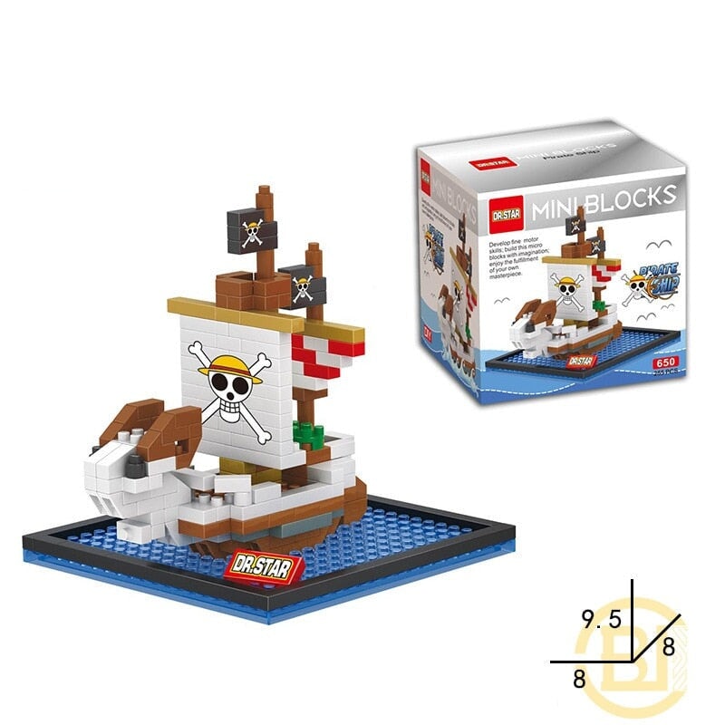 One Piece Fan Pieces Together the Perfect Going Merry LEGO
