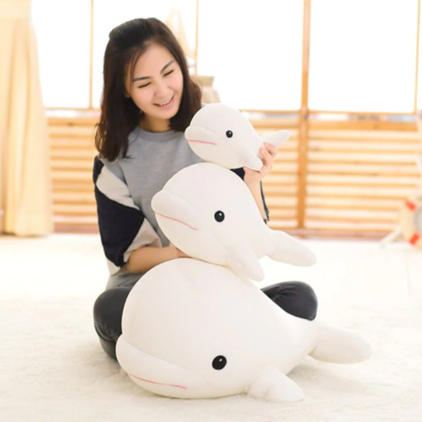 Baby Beluga - Kawaiies - Adorable - Cute - Plushies - Plush - Kawaii