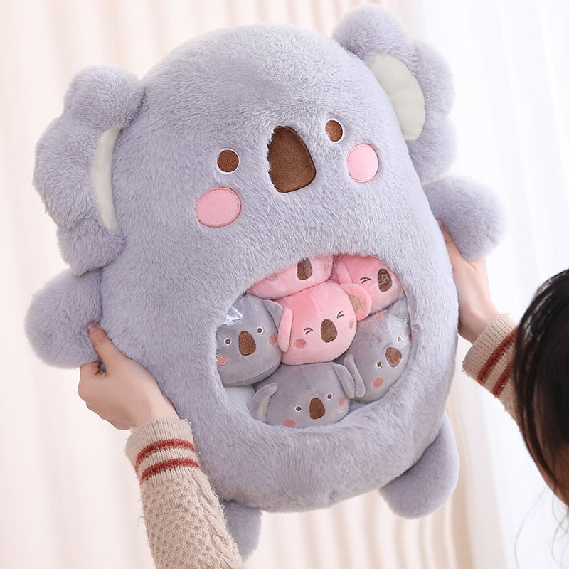 Bag of Koala Dino Bunny Panda Plushie Collection - Kawaiies - Adorable - Cute - Plushies - Plush - Kawaii