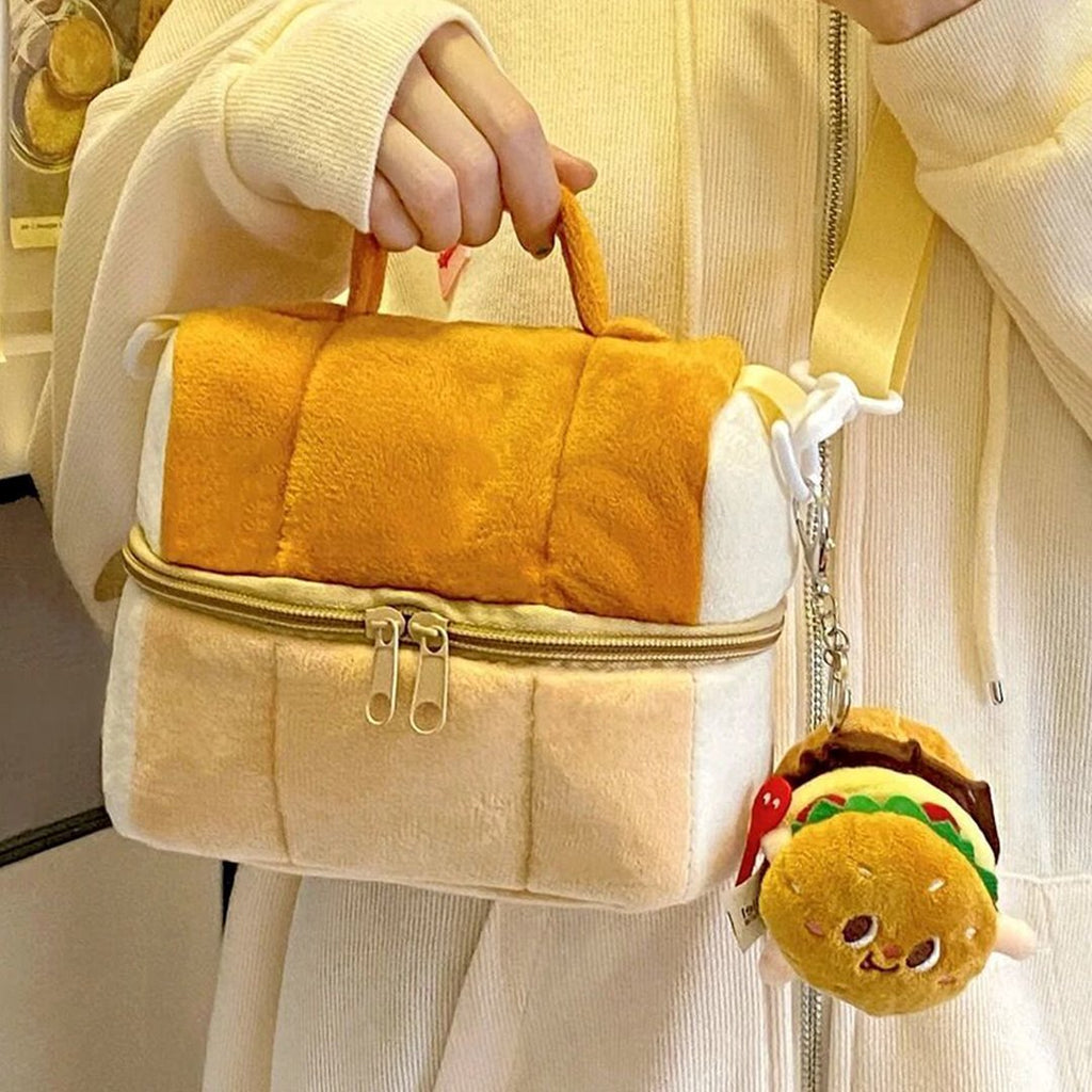 Baked Bread Side Bag - Kawaiies - Adorable - Cute - Plushies - Plush - Kawaii