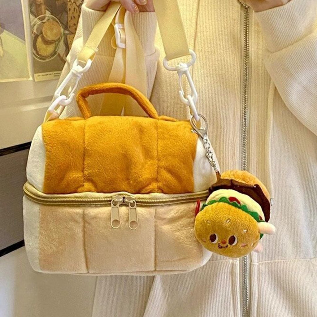 Baked Bread Side Bag - Kawaiies - Adorable - Cute - Plushies - Plush - Kawaii