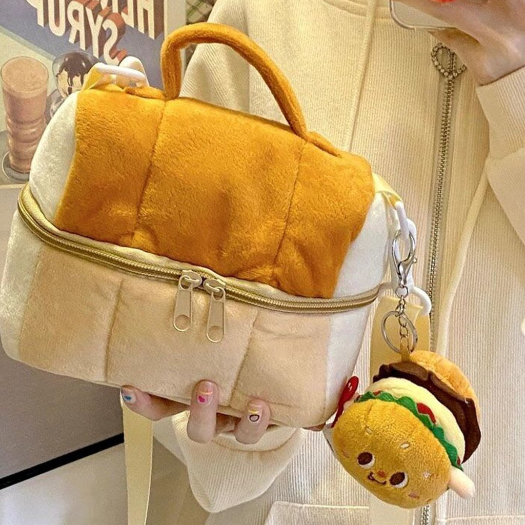 Baked Bread Side Bag - Kawaiies - Adorable - Cute - Plushies - Plush - Kawaii