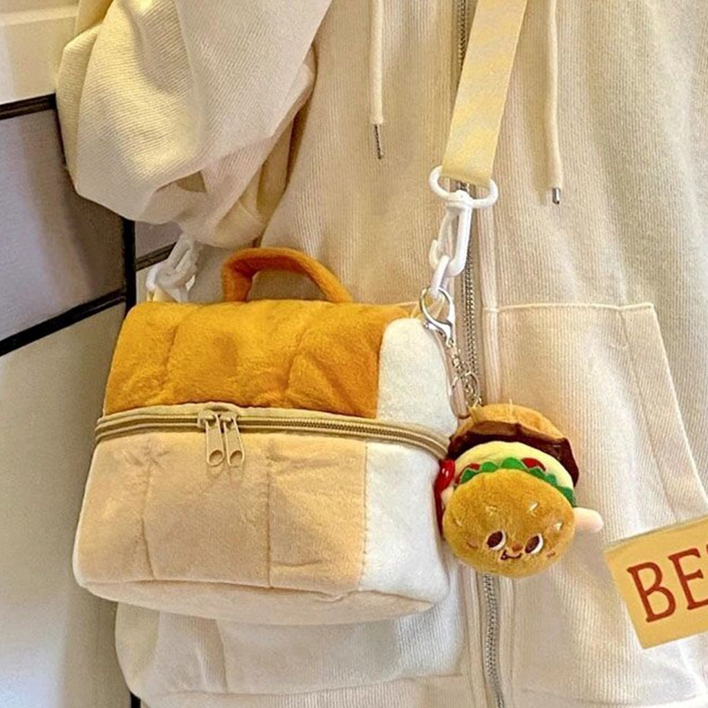 Baked Bread Side Bag - Kawaiies - Adorable - Cute - Plushies - Plush - Kawaii