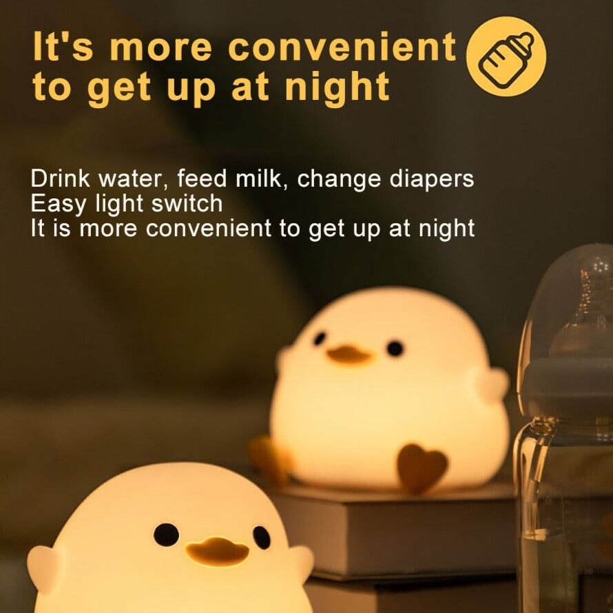 kawaiies-softtoys-plushies-kawaii-plush-Bean Duck LED Night Light | NEW Home Decor 