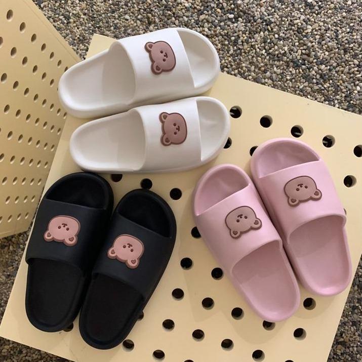 Beary Cute Open-toe Slippers – Kawaiies