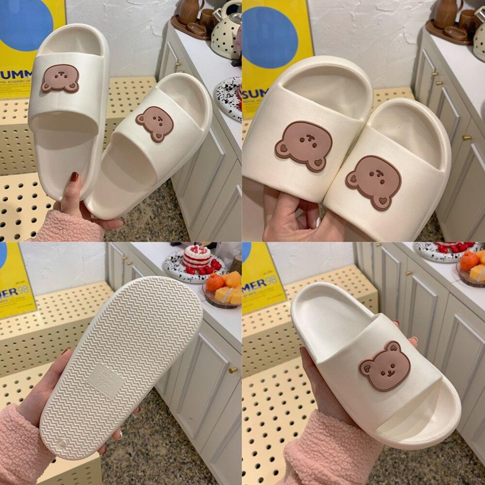 Beary Cute Open-toe Slippers - Kawaiies - Adorable - Cute - Plushies - Plush - Kawaii