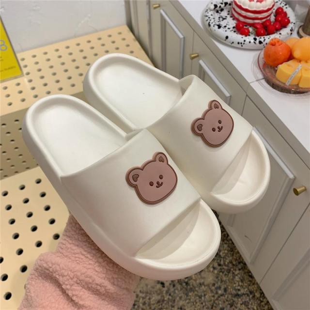 Beary Cute Open-toe Slippers - Kawaiies - Adorable - Cute - Plushies - Plush - Kawaii