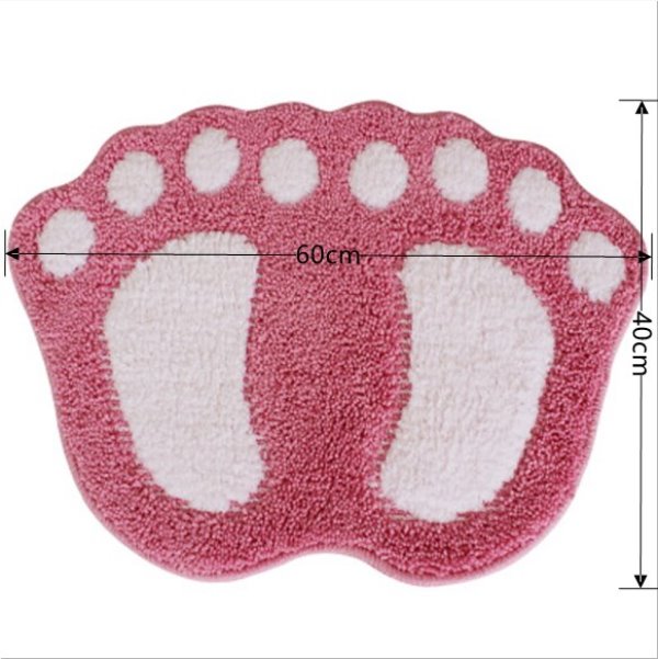 Big Foot Shape Mat - Kawaiies - Adorable - Cute - Plushies - Plush - Kawaii