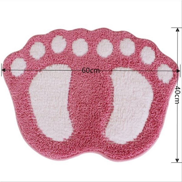 Big Foot Shape Mat - Kawaiies - Adorable - Cute - Plushies - Plush - Kawaii