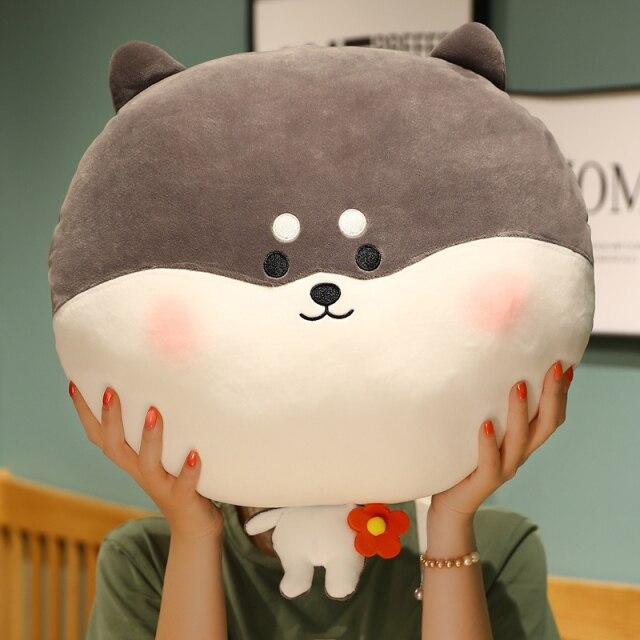 Big Head Small Body Shiba Plushie - Kawaiies - Adorable - Cute - Plushies - Plush - Kawaii