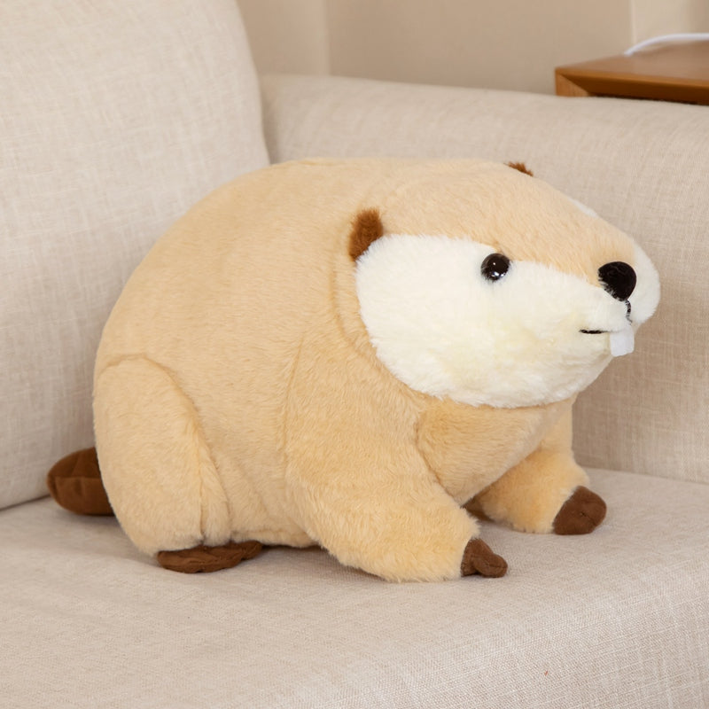 Billy & Willy the Fluffy Brown Beaver Plushie - Kawaiies - Adorable - Cute - Plushies - Plush - Kawaii