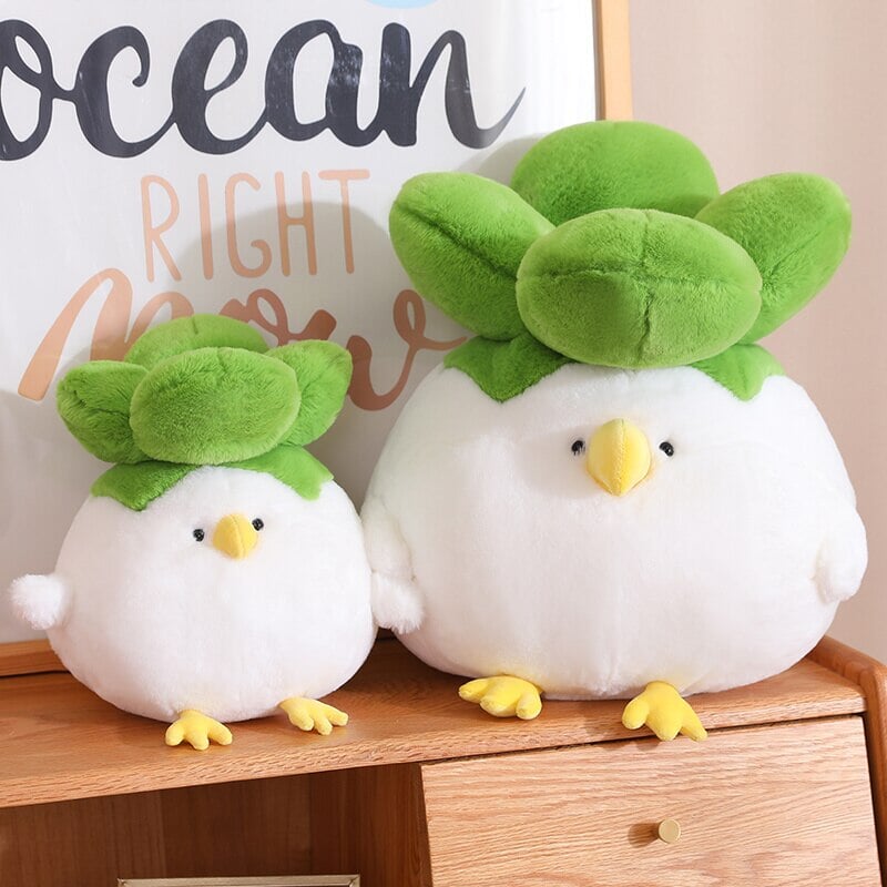 kawaiies-softtoys-plushies-kawaii-plush-Birdie the Bok Choy Chicken Plushie | NEW Soft toy 