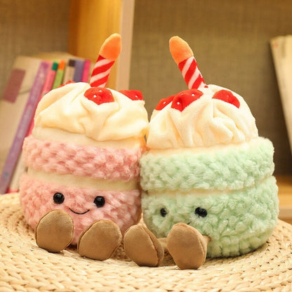 Birthday Celebration Cake Plushie Buddies - Kawaiies - Adorable - Cute - Plushies - Plush - Kawaii