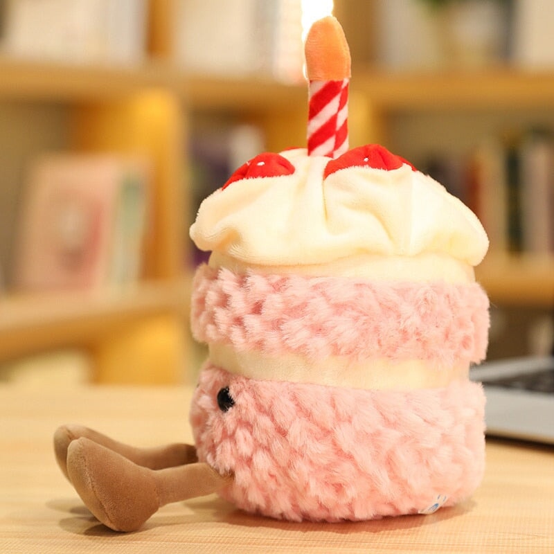 Birthday Celebration Cake Plushie Buddies - Kawaiies - Adorable - Cute - Plushies - Plush - Kawaii