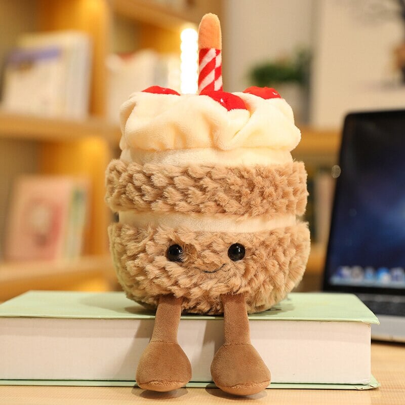 Birthday Celebration Cake Plushie Buddies - Kawaiies - Adorable - Cute - Plushies - Plush - Kawaii