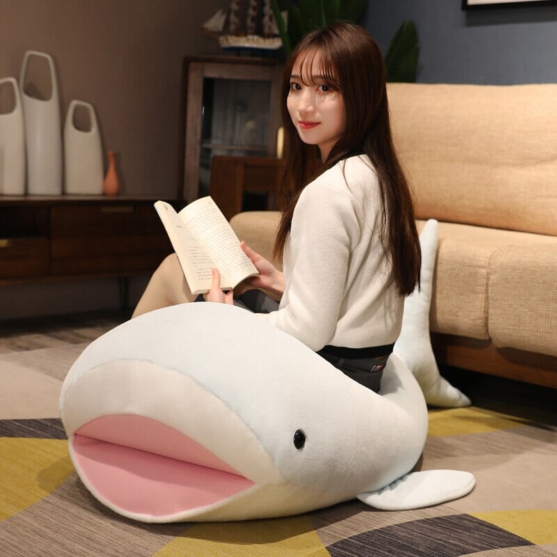 Blubba the Happy Shark Plushie - Kawaiies - Adorable - Cute - Plushies - Plush - Kawaii