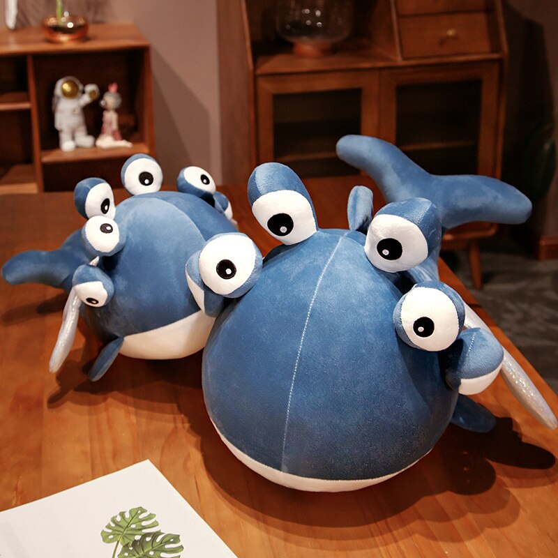 Blue Alien Whale with Wings Plushie - Kawaiies - Adorable - Cute - Plushies - Plush - Kawaii