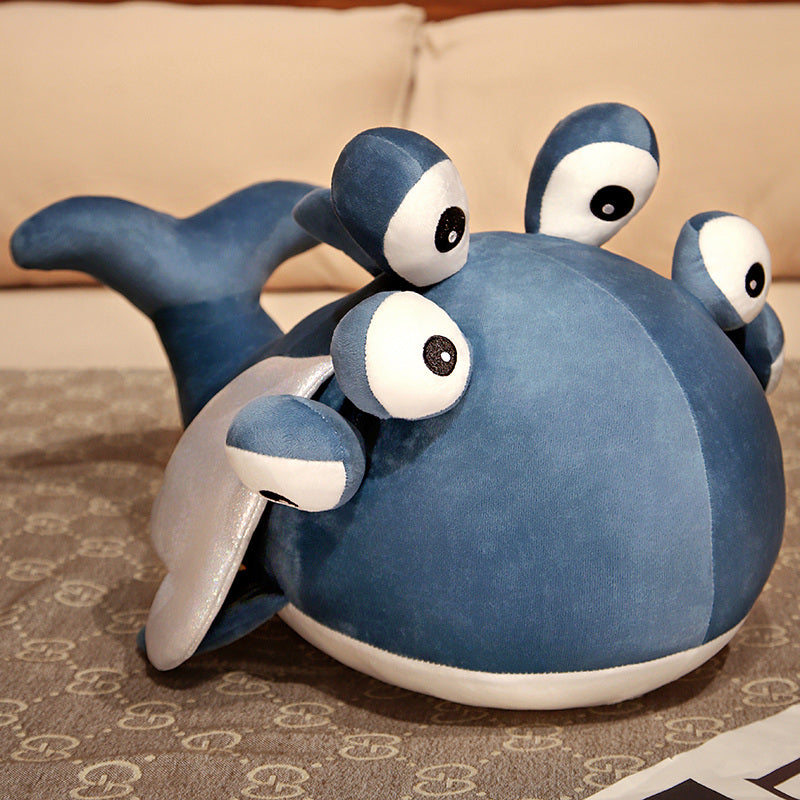 Blue Alien Whale with Wings Plushie - Kawaiies - Adorable - Cute - Plushies - Plush - Kawaii